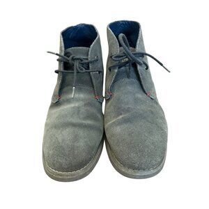 Tommy Hilfiger‎ Men's Gray Suede Loafers Size 10.5 Preppy Business Casual